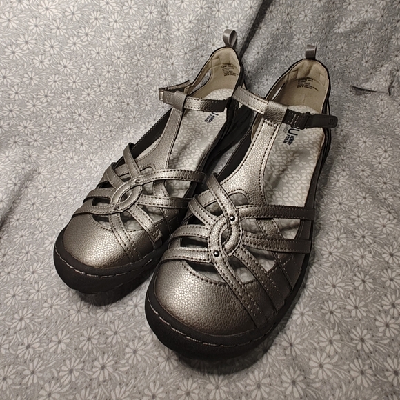 Stylish JBU by Jambu Gunmetal Dove Mary Jane Women's Shoes Size 10M. EUC - Picture 2 of 13